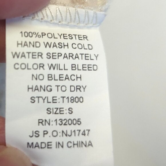 Entro Size Small Top Ecru Doily Lace Accents Rouleau Button Loops - Picture 8 of 16